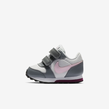 Nike MD Runner 2 - Sneakers - Platin/Grå/Pink | DK-98045
